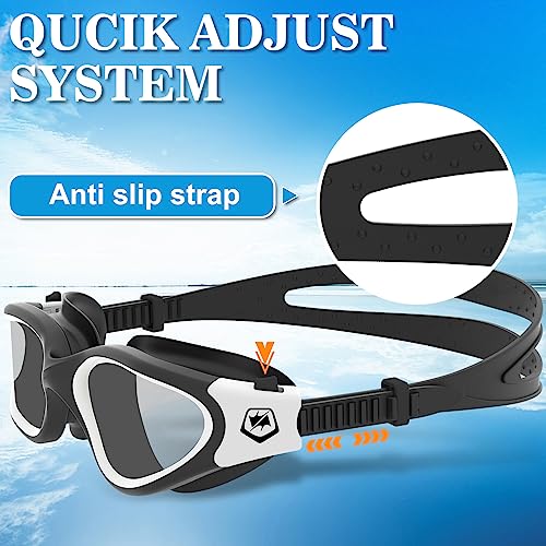 WIN.MAX Polarized Swimming Goggles Swim Pool Goggles Anti Fog Anti UV No Leakage Clear Vision for Men Women Adults Teenagers - Image 4