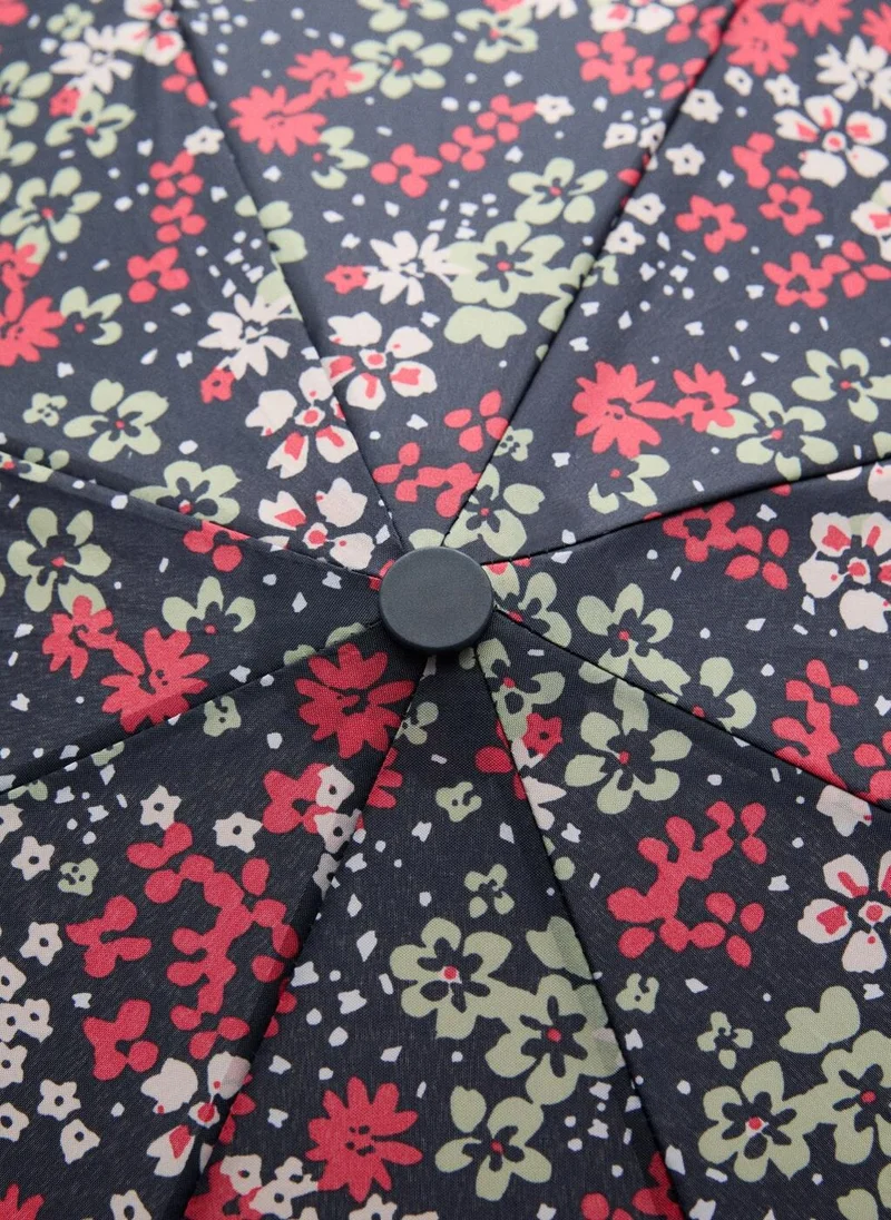 MANGO Mini Flower-Print Umbrella