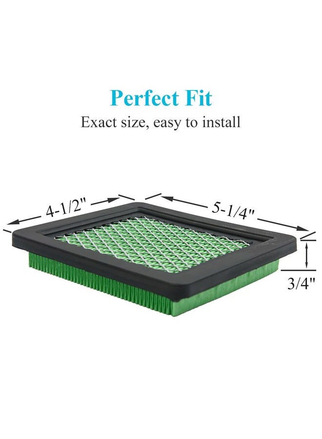 HOODELL 2 Pack GCV160 Air Filter, Durable GC160 Air Cleaner with Fuel Filter, Professional 17211-ZL8-023 Air Filter for Honda GCV190 GC190 GCV135 GC135 GX100 Engine Lawn Mower - Image 3