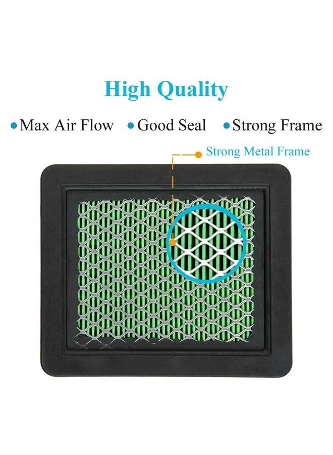 HOODELL 2 Pack GCV160 Air Filter, Durable GC160 Air Cleaner with Fuel Filter, Professional 17211-ZL8-023 Air Filter for Honda GCV190 GC190 GCV135 GC135 GX100 Engine Lawn Mower - Image 4