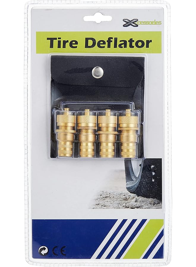 إكسيسوريز مجموعة تفريغ هواء الإطارات X-2360، 4 قطع - Image 1