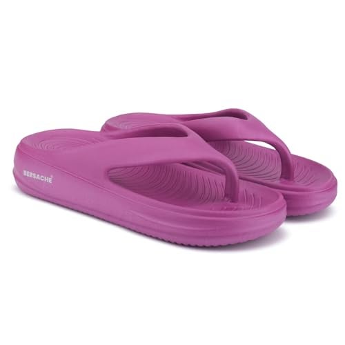 BERSACHE Extra Soft Classic Casual with Regular wear with Ultra Soft & Flexibility Technology Slipper for Women's Pink - Image 1