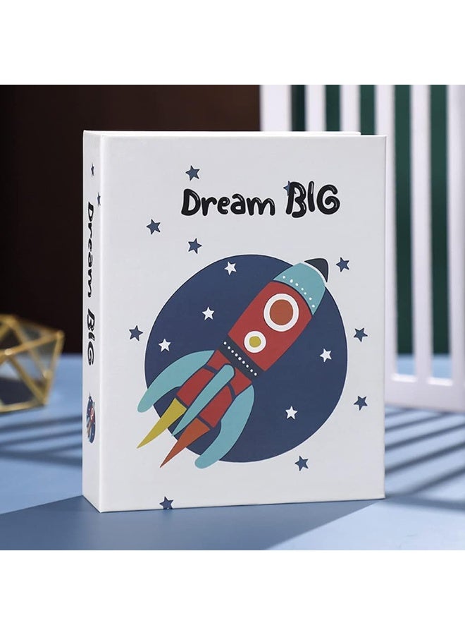 Decorhills Photo Album 4x6, Small Baby Photo Albums Top Loader, Each Mini Photo Album Holds 100 Photos, 4x6 Photo Albums for Family Wedding Baby Children - Image 1