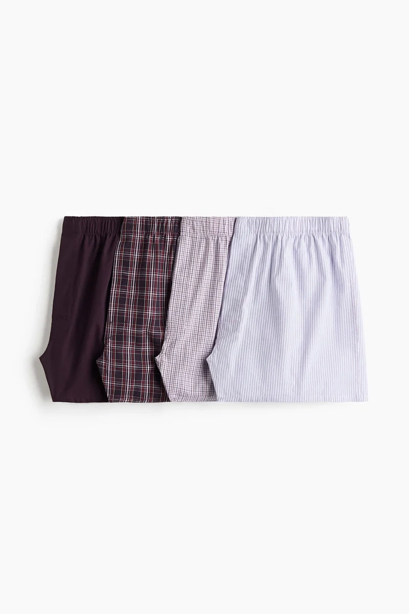 H&M 4-pack woven boxer shorts