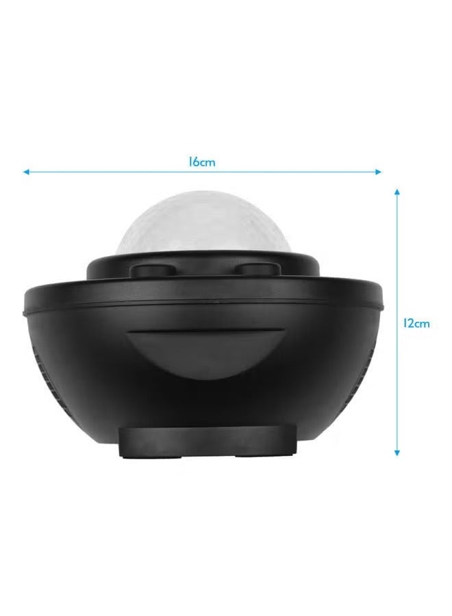 TIGER 🌌 LED Galaxy Starry Projector Lamp – Rotating Star Projector Light with 16 LED Colors & Adjustable Modes – Black Night Light for Bedroom, Living Room, Kids’ Room – Creates Relaxing Starry Sky Ambience for Sleep, Parties, and Home Décor in UAE - Image 5