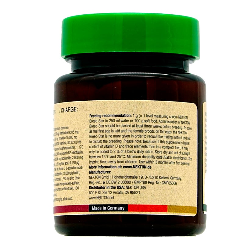 Nekton Breed-Star Breeding Supplement for Birds 30g / 1.06oz - Image 3