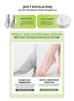 APPTI 5-Piece Avocado Foot Cream Repair Film, Foot SPA, Exfoliating Foot Mask  - Image 4