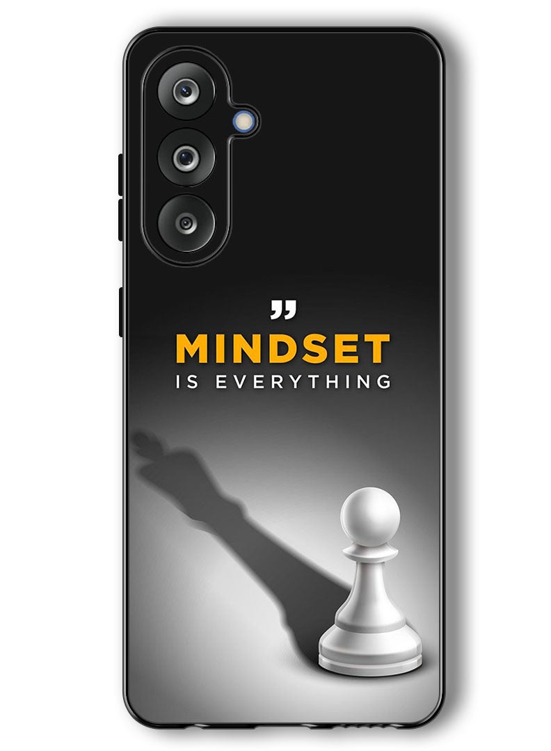 Theodor Case Compatible with Samsung Galaxy F36/ M36 6.7 Inch Protection Shockproof Bumper Cover Mindset is Everything (2) - Image 1