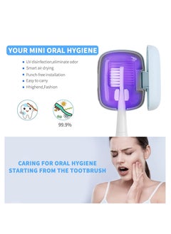 Y&D Toothbrush Sanitizer with UV Light Rechargeable Mini UVC Sterilizer Case Fan and USB for Travel or Home Long Battery Life Fits All Types&Sizes Toothbrushes  - Image 5