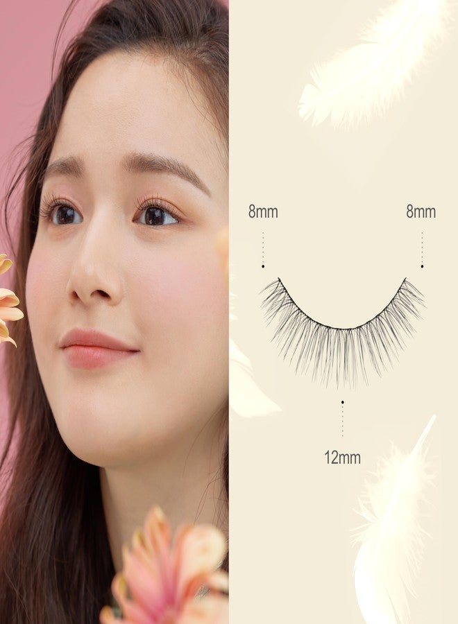 Piccasso EYEME Eyelash NO.32 - 5 Set Pack, Soft Wispy False Eyelashes with a Natural Extension-Like Look, Lightweight with Longer Center Fibers for Brighter Eyes, K-Beauty - Image 3