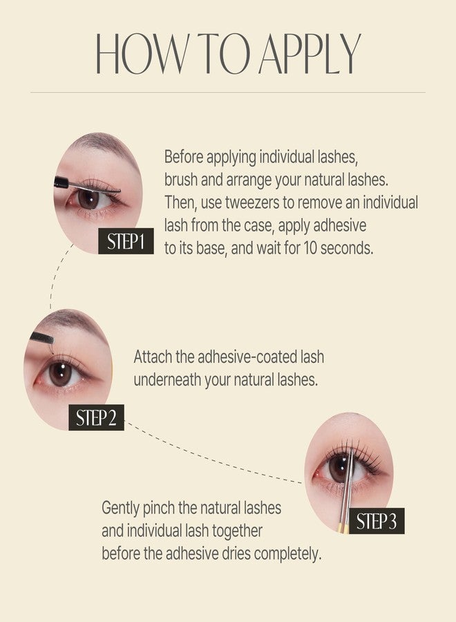 Piccasso EYEME Eyelash NO.32 - 5 Set Pack, Soft Wispy False Eyelashes with a Natural Extension-Like Look, Lightweight with Longer Center Fibers for Brighter Eyes, K-Beauty - Image 5