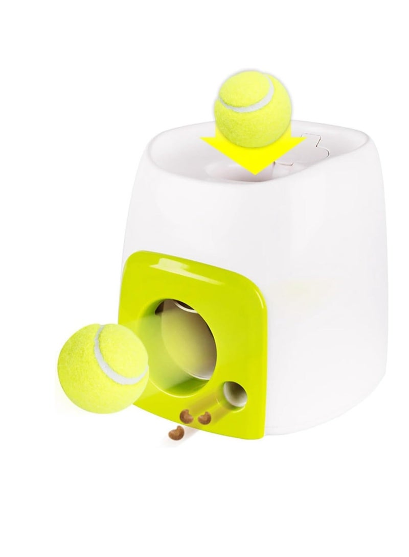 موزع الكرات الأوتوماتيكي، ألعاب تفاعلية للكلاب، جهاز مكافأة الكرة والطعام الأوتوماتيكي، آلة توزيع كرات التنس للكلاب - Image 4