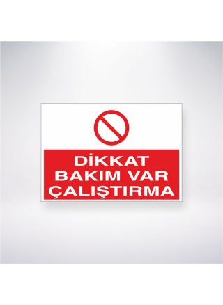 Reysa Design Attention Maintenance Available Operation 21X30 cm Adhesive Sheet - pzsku/Z52D284FD21BA63F1ADBCZ/45/_/1741703654/53e628e3-9409-45a2-bd12-0f935a6dbf98