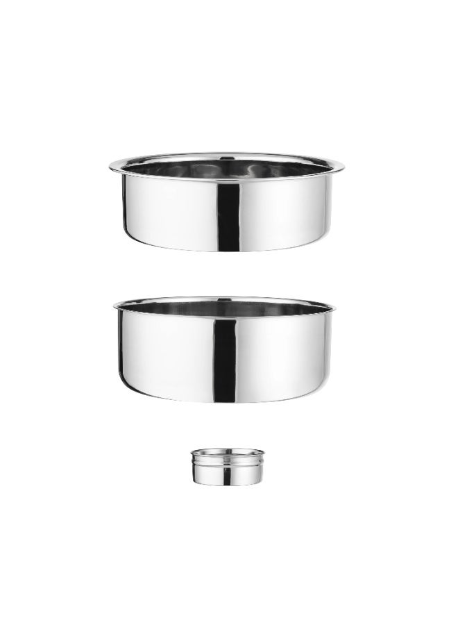 ماكسيما سخان طعام للبوفيه من الستانلس استيل العالي الجودة صناعة هندي 8 لتر - Image 3