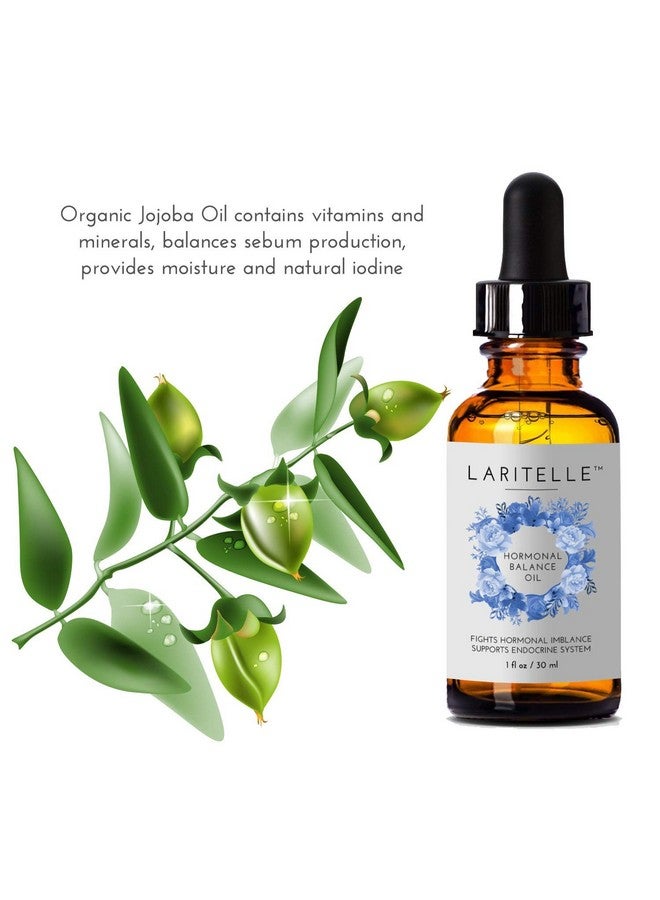 Laritelle Organic Hormonal Balance & Thyroid Support Treatment 1 Oz ; Fights Hormonal Imbalance Supports Endocrine System; Normalizes Hormonal Imbalances Of The Thyroid ; Rejuvenating Age Defying - Image 5