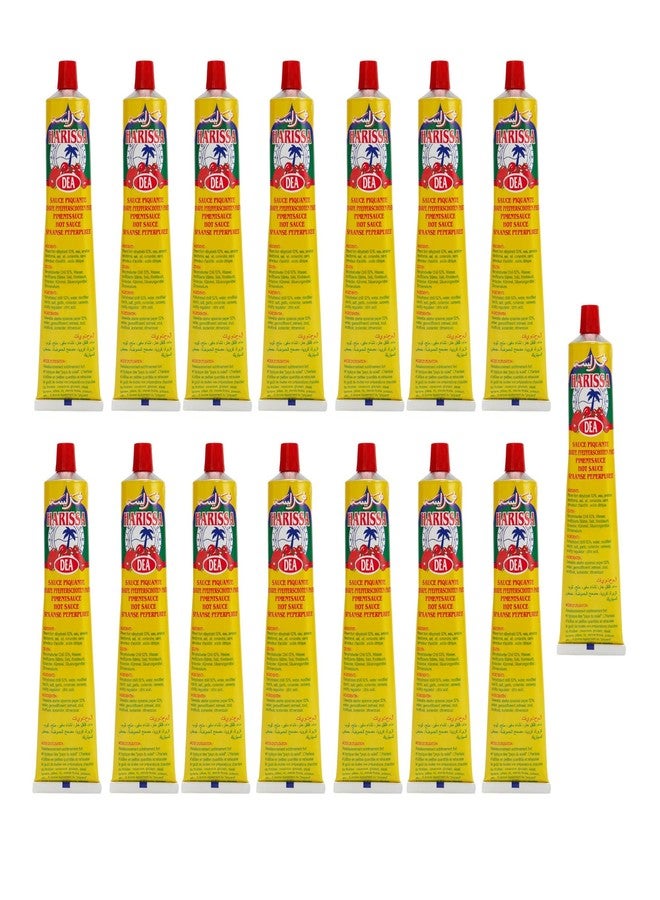dea Harissa Condiment in Tube - Spicy 120 Gr (15 PACK) - Image 1
