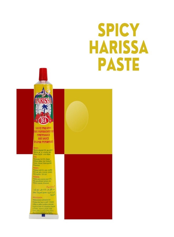 dea Harissa Condiment in Tube - Spicy 120 Gr (15 PACK) - Image 4