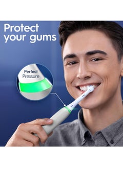 Oral-B Oral B iO6 Series 6N Electric Rechargeable Toothbrush, Built with AI, Optimal Pressure Control, LED Interface, Bluetooth Connectivity, 5 Personalized Brush Modes – White  - Image 5