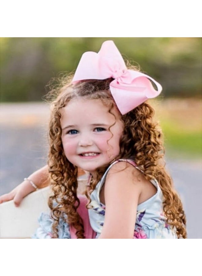 choicbaby - 36Pcs 6 Inch Hair Bows For Girls Large Hair Bows With Alligator Clips Toddler Hair Accessories For Baby Girls Kids Teens - Image 1