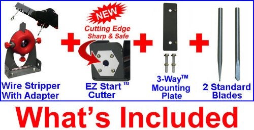 COPPERMINE Original Copper Wire Stripper Manual Wire Stripping Machine, Cable Wire Stripper, Tool for Scrap Copper Recycling, Wire Stripper Made Easy, Wire Range up to 0.75" in diameter - Image 4
