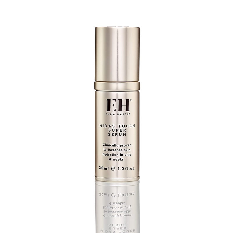 Emma Hardie 30ml Midas Touch Super Serum with Hyaluronic Acid Visibly Reduces Fine Lines  Wrinkles Increases Hydration  Tightens  Firms Skin Suitable for Sensitive Skin Vegan  Cruelty Free