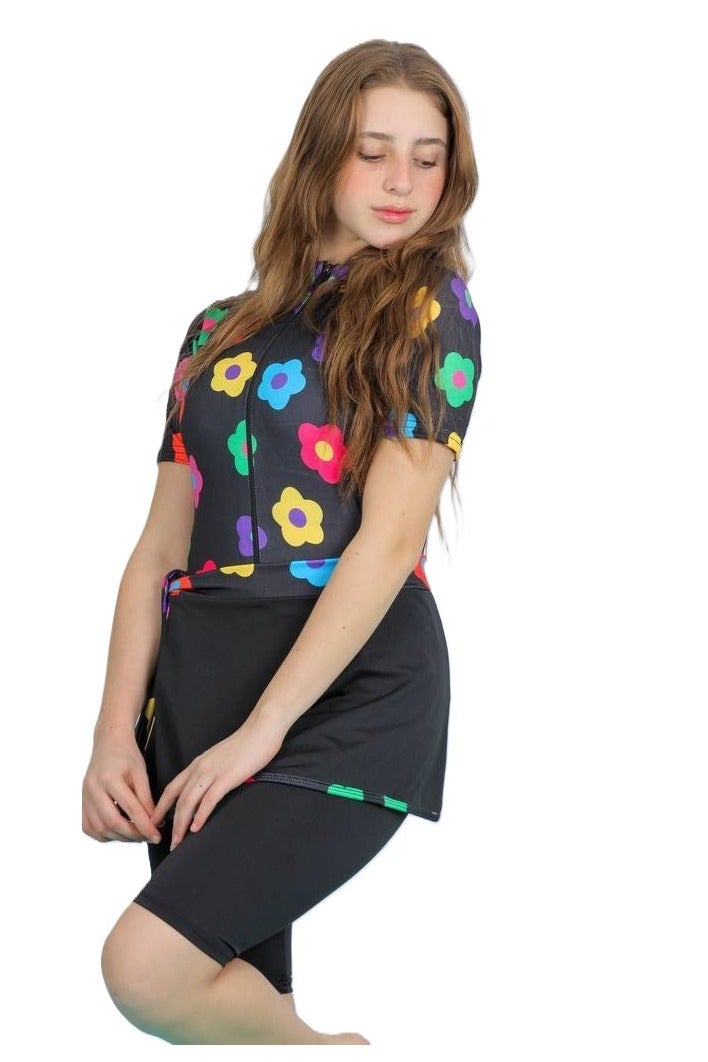 مايوه بناتي خامه واتر بروف سن محير 16سنة - Image 3