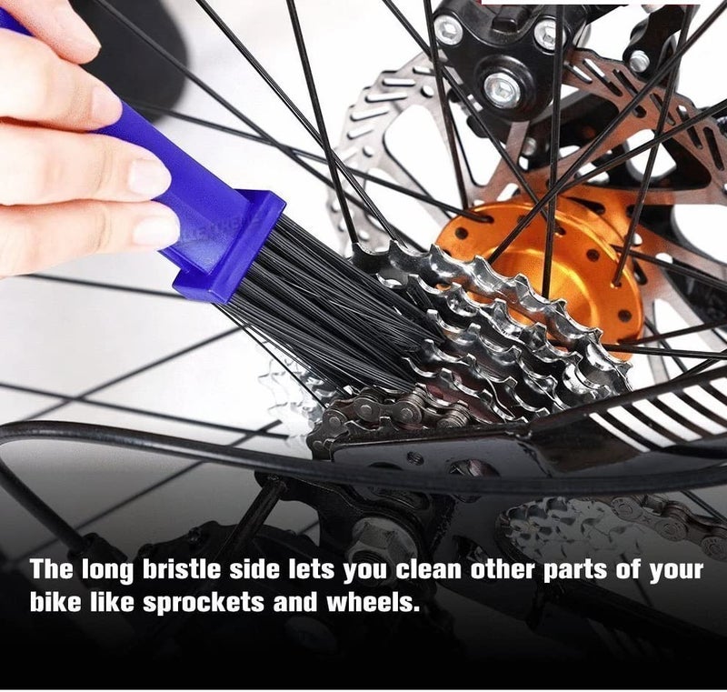BLACKBIRD Multipurpose Cycle/Motorcycle Bike Chain Cleaner Brush (Assorted Colour) PACK OF 3 - Image 5