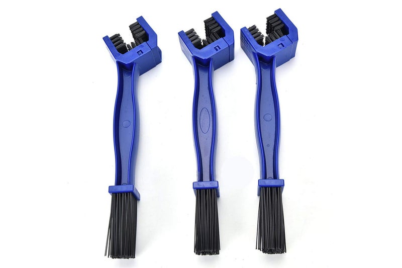 BLACKBIRD Multipurpose Cycle/Motorcycle Bike Chain Cleaner Brush (Assorted Colour) PACK OF 3 - Image 1