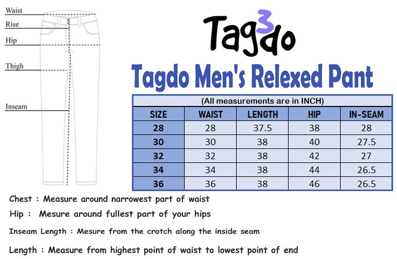 TAGDO® Men's Solid Corduroy Track Pant with Pockets | Mens Joggers Track Pants | Track Pants for Man (Rib-Track-2041-Cream-28) - Image 3