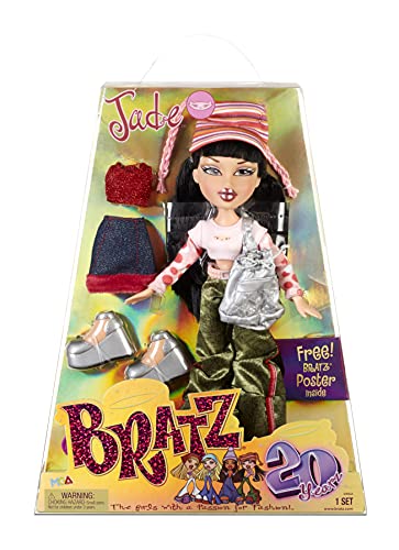 Bratz 20 Yearz Special Anniversary Edition Original Fashion Doll Jade with Accessories and Holographic Poster | Collectible Doll | For Collector Adults and Kids of All Ages - Image 1