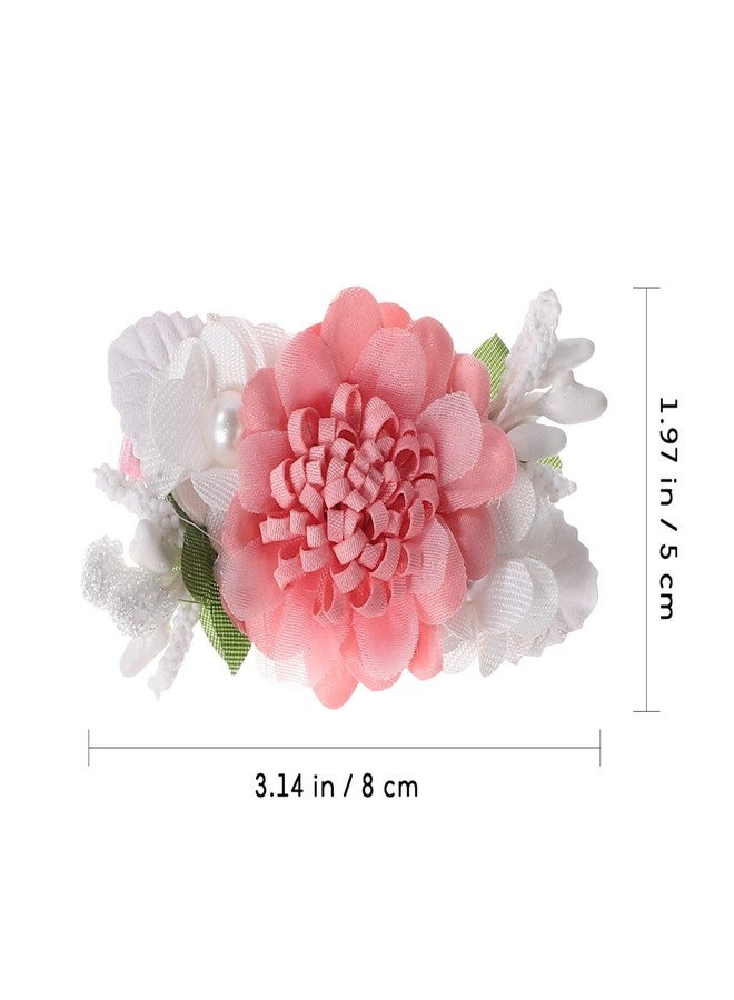 Beaupretty 9Pcs Flower Hair Clips Artificial Rose Hair Barrettes Floral Wedding Beach Party Decor Hair Accessories for Women Girls - Image 3