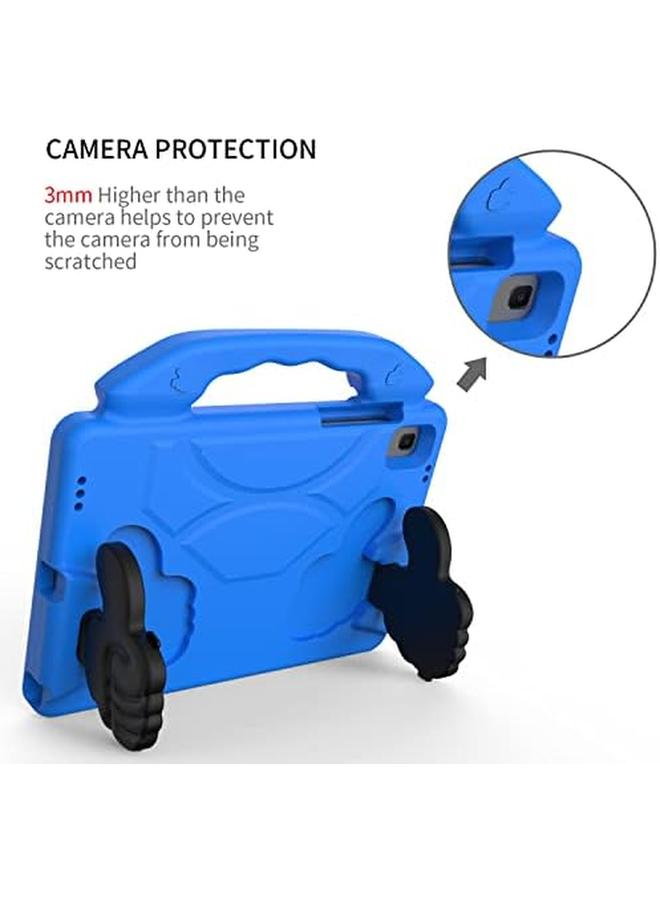 erorex Kids Case For Samsung Galaxy Tab S6 Lite 10.4 Inch 2024 2022 2020 Eva Lightweight Durable Shockproof Handlecover With Foldable Stand And Pencil Holder Blue  - Image 4