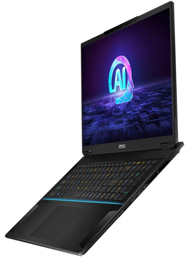 MSI Stealth 18 AI Studio A1V Gaming Laptop With 18-Inch  Display, Core Ultra 9 185H Processor/32GB RAM/1TB SSD/12GB NVIDIA GeForce RTX 4080 Graphics/Windows 11 Home English Black english Black - Image 4