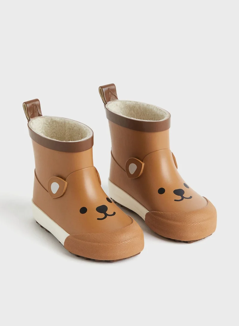 اتش اند ام Infant High Top Slip On Boots