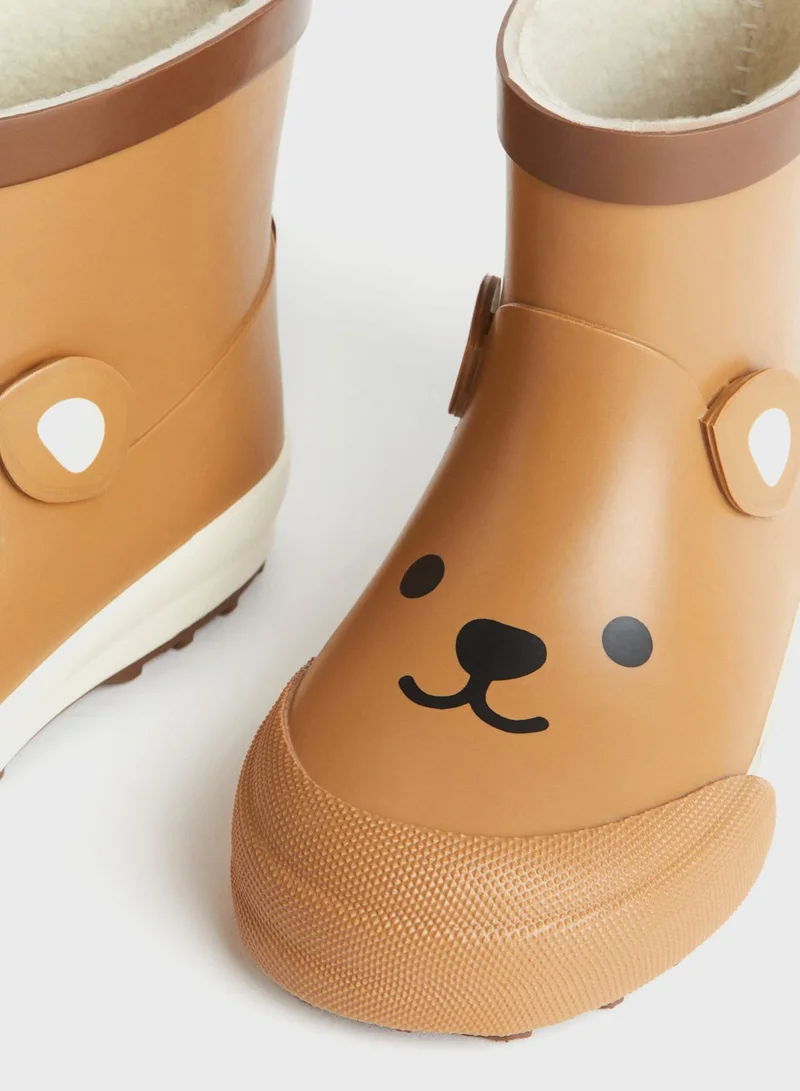 اتش اند ام Infant High Top Slip On Boots