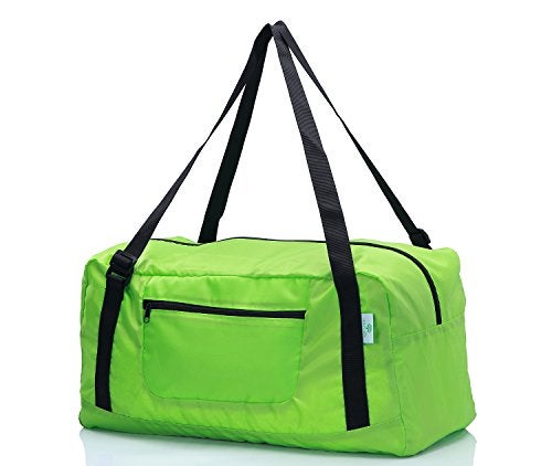 HOLYLUCK Foldable Travel Duffel Bag For Women & Men Luggage Great for Gym (Green) - Image 1