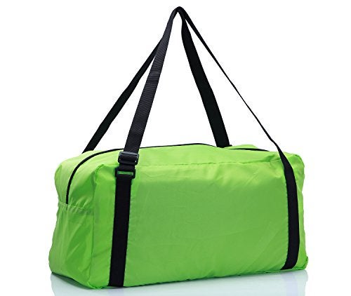HOLYLUCK Foldable Travel Duffel Bag For Women & Men Luggage Great for Gym (Green) - Image 2