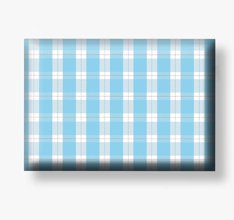 Dovetail Tiffany Square Mistle Toe Bourbon & Tartan Gift Wrapping Papers Combo of 4 Sheets - Image 2