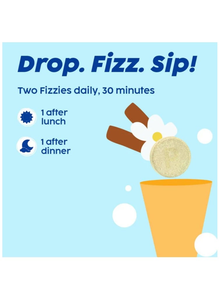 PLIX The Plant Fix Calma Sutra Ashwagandha Effervescent Tablets Lemon Twist - 15 tabs - Image 2