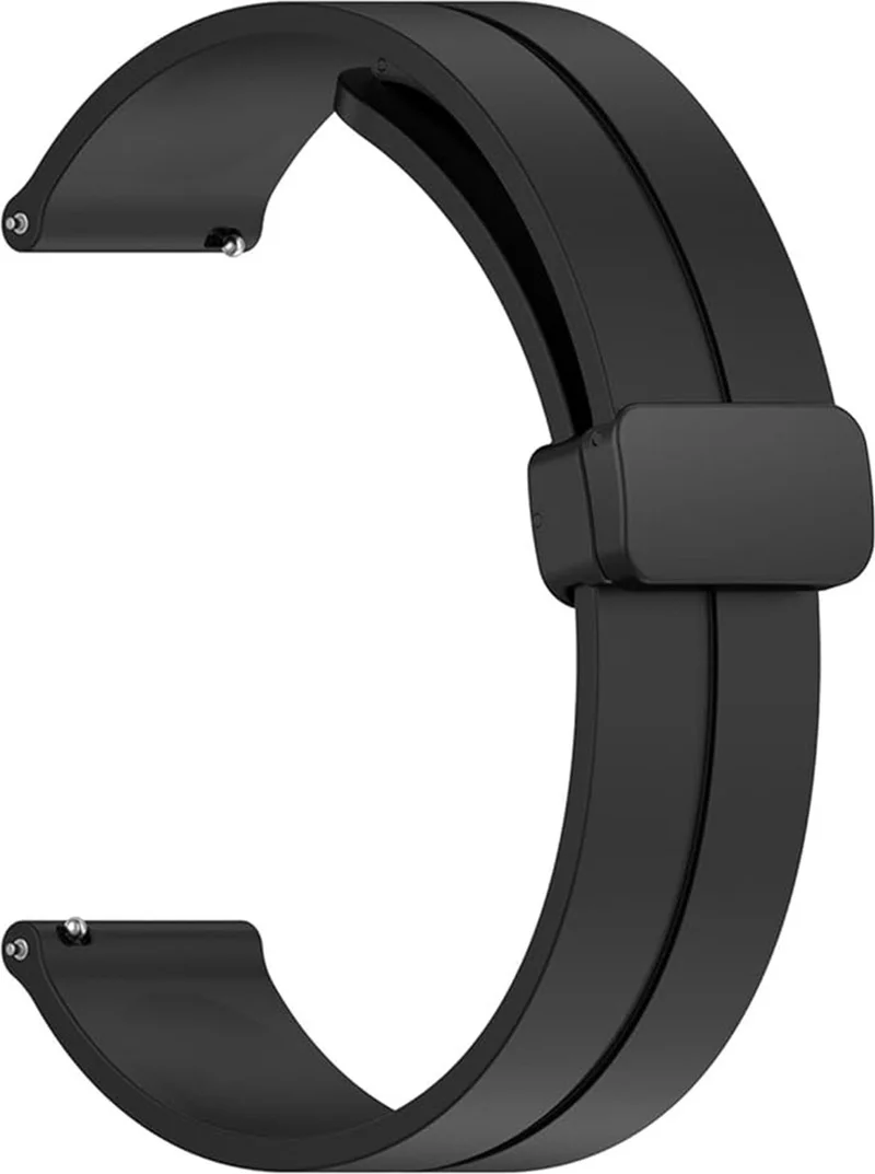 فورزاكاس Universal 22MM Silicone Band Strap with Magnetic Buckle for Smart Watches - FC144