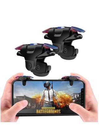 Mobile Game Controller Trigger for iPhone Android, PUBG Cellphone Gaming Joystick 4 Fingers Operation, with Sensitive Shoot Aim Keys for Fornite Knives Out Rules of Survival - pzsku/Z52D3B61B2AEF1301816BZ/45/1745038642/3986ae8b-d50a-4409-91d4-4dceeae0ec1a