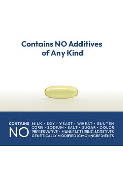 Andrew Lessman Andrew Lessman Essential Omega-3 Unflavored - 60 Softgels - Ultra-Pure, High Potency Omega-3 Oils. High DHA, No Stomach Upset, No Contaminants, No Mercury. Small Easy to Swallow Softgels  - Image 3