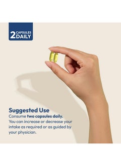 Andrew Lessman Andrew Lessman Essential Omega-3 Unflavored - 60 Softgels - Ultra-Pure, High Potency Omega-3 Oils. High DHA, No Stomach Upset, No Contaminants, No Mercury. Small Easy to Swallow Softgels  - Image 4