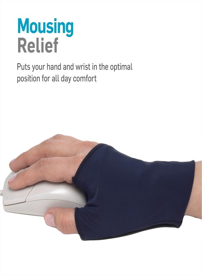 NatraCure Computer Gloves (Carpal Tunnel Relief) Size: Medium/Large - One Pair (Reversible) - (For Wrist and Hand Pain Relief from Typing and Other Repetitive Movements) - Image 4