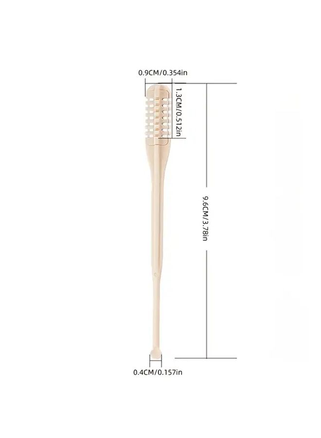Dual Sided Nose Hair Trimmer Manual Grooming Tool for Easy Nose Ear Hair Removal Two Pack - Image 4