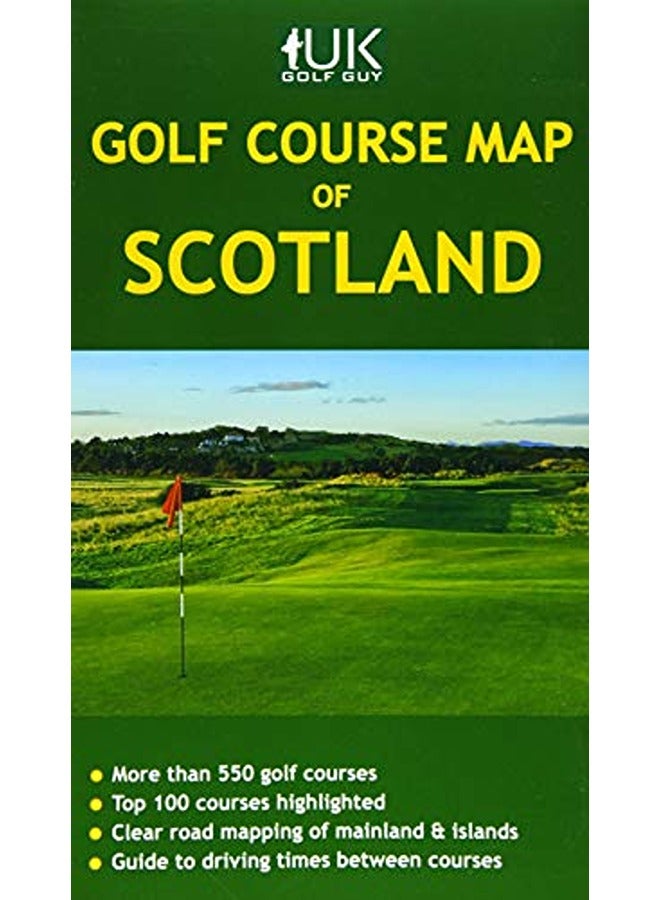 Golf Course Map of Scotland