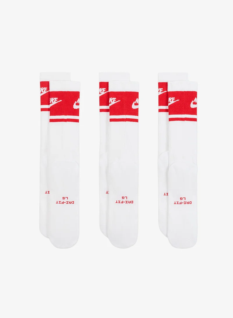 3-Pack Everyday Elevated Fta Crew Socks