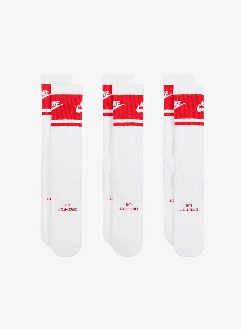 Nike 3-Pack Everyday Elevated Fta Crew Socks - Image 1