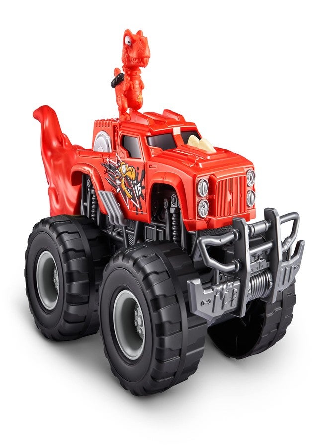 ZURU SMASHERS Smashers Monster Wheels RED Flame Mystery Pack [Over 25 Monster Trucks Surprises!] - Image 4