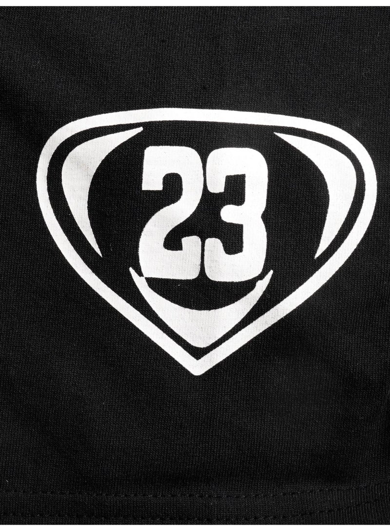 Men's Black Racing Graphic Polo Shirt Short Sleeve Contrast Half Zip Collar Y2K Streetwear Top - Image 5